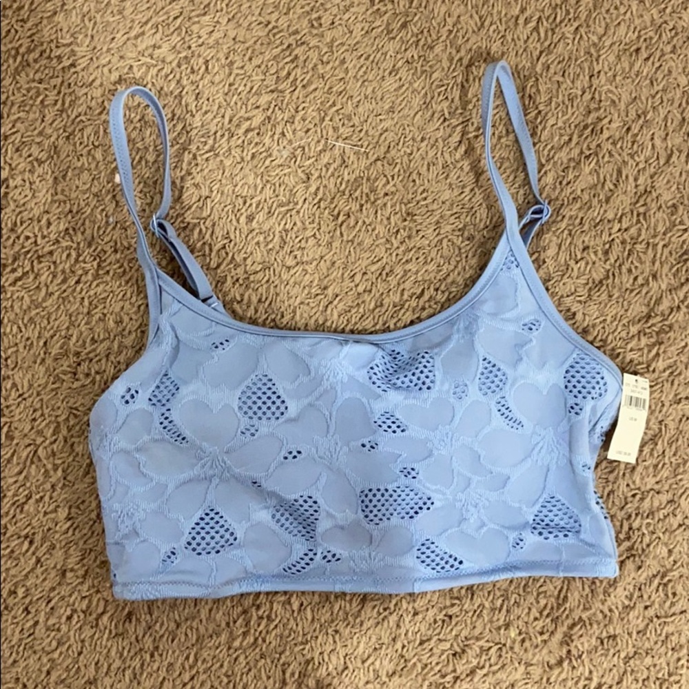 American Eagle bikini top in blue